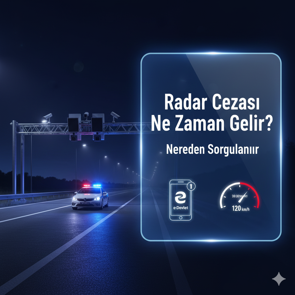 Radar Cezası Ne Zaman Gelir Nereden Sorgulanır