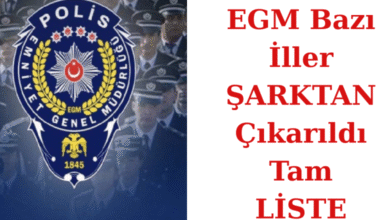 Emniyet Bazı İller Şarktan Çıkarıldı!